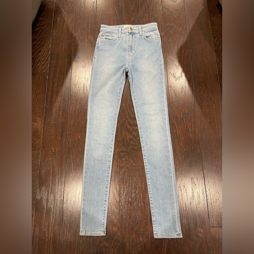 Favorite Daughter High Rise Light Wash Skinny Jeans